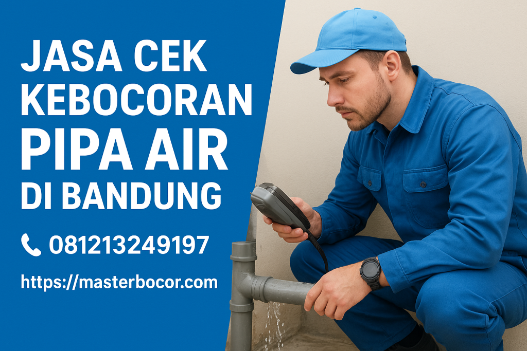 cek kebocoran pipa di bandung